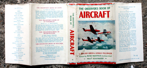 11. The Observer's Book of Aircraft Rare Seventh Edition with US$ Price
