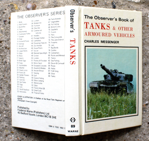 89. The Observer's Book of Tanks & Other Armoured Vehicles