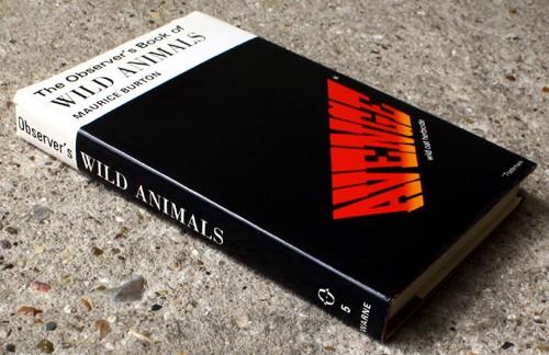 5. The Observer's Book of Wild Animals Rare Cyanamid Advertising Edition