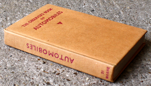 21. The Observer's Book of Automobiles Fourth Edition