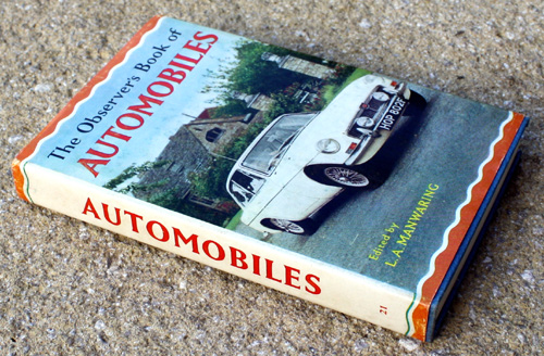 21. The Observer's Book of Automobiles Fourteenth Edition Very Rare US Price Variant