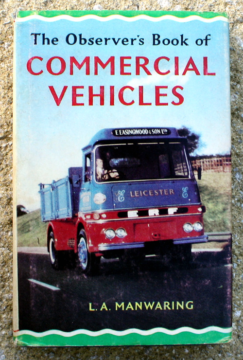 40. The Observer's Book of Commercial Vehicles Very Rare US Price Variant