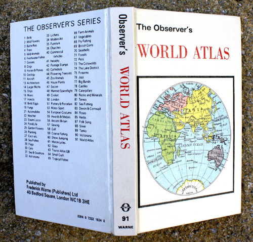 91. The Observer's World Atlas