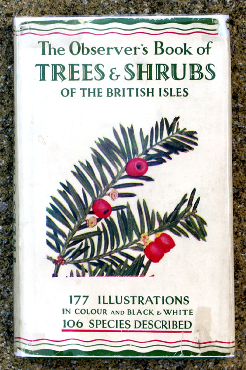 4. The Observer's Book of Trees & Shrubs of the British Isles Rare Edition