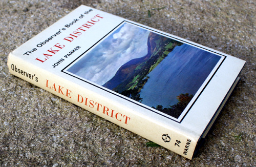 74. The Observer's Book of the Lake District Type I Edition