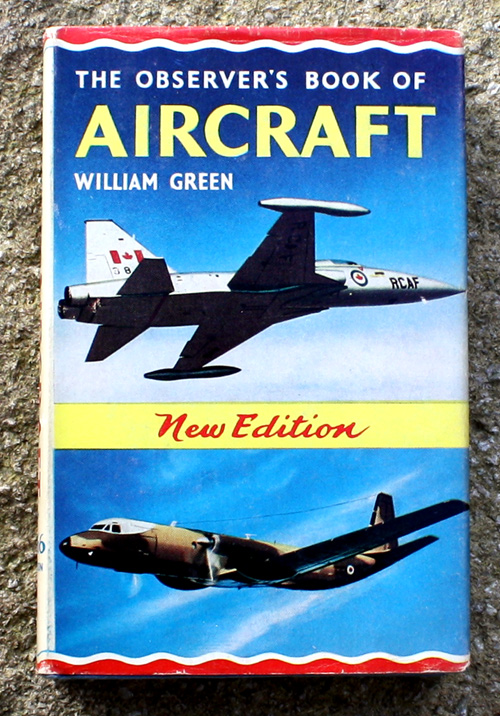 11. The Observer's Book of Aircraft Fifteenth Edition RARE with NO DATE on Spine!