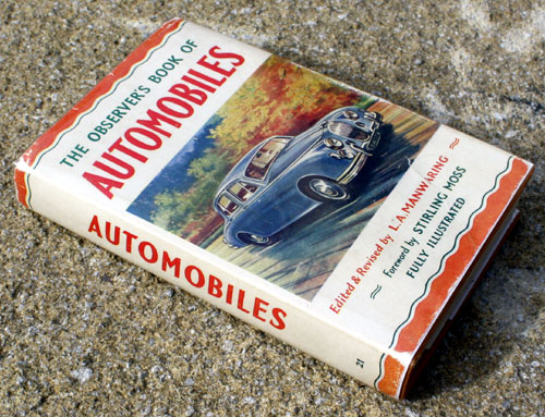 21. The Observer's Book of Automobiles Fourth Edition Very Rare US Price Variant