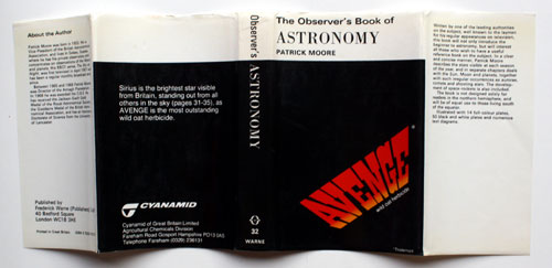 32. The Observer's Book of Astronomy Rare Cyanamid Advertising Edition