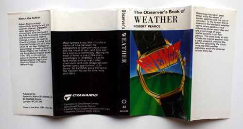 22. The Observer's Book of Weather Rare Cyanamid Advertising Edition