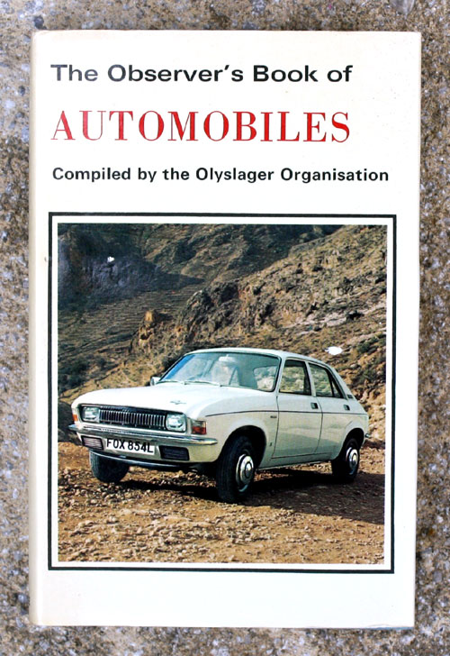 21. The Observer's Book of Automobiles Eighteenth Edition Very Rare US Price Variant