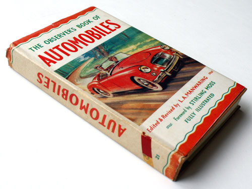 21. The Observer's Book of Automobiles Third Edition Very Rare US Price Variant