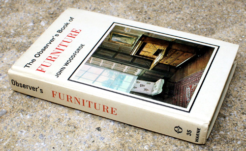 35. The Observer's Book of Furniture Laminated Edition