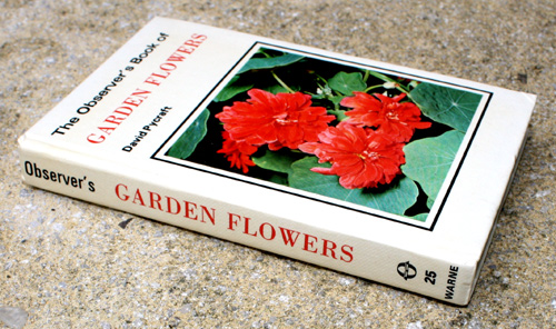 25. The Observer's Book of Garden Flowers Laminated Edition