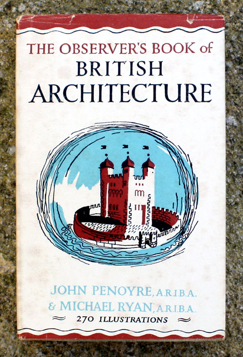 13. The Observer's Book of British Architecture Rare Edition