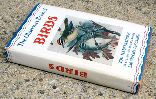 1. The Observer's Book of Birds Rare Blue Bordered Jacket