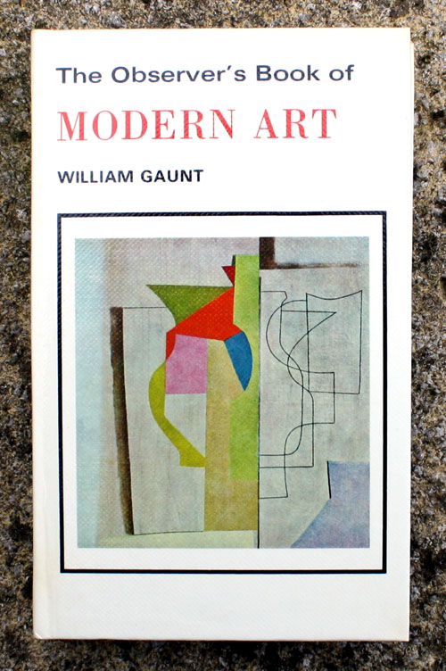 34. The Observer's Book of Modern Art Rare Cyanamid Advertising Edition with Compliment Card