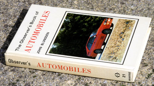 21. The Observer's Book of Automobiles Twenty-fourth Edition