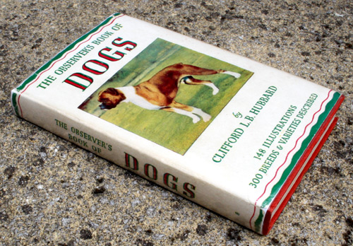 8. The Observer's Book of Dogs Rare Single Print Edition