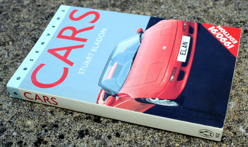 21. The Observer's Book of Cars 33rd Edition Rare Paperback