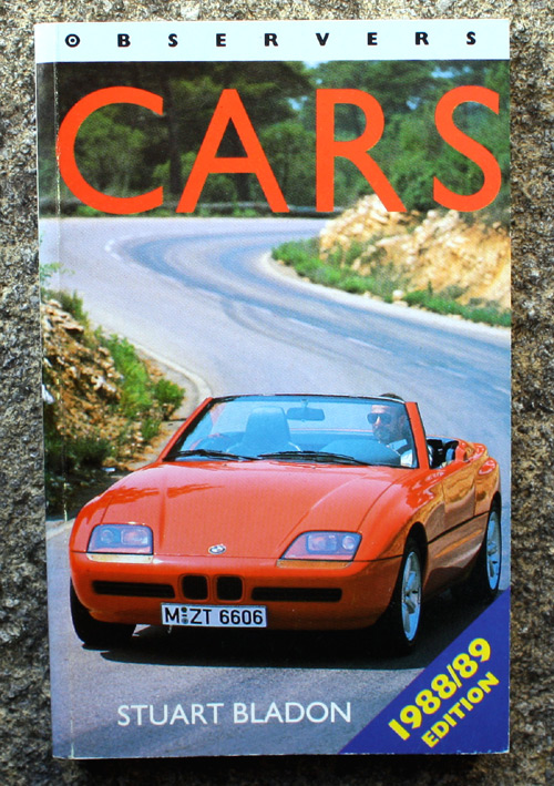 21. The Observer's Book of Cars 31st Edition Rare Paperback