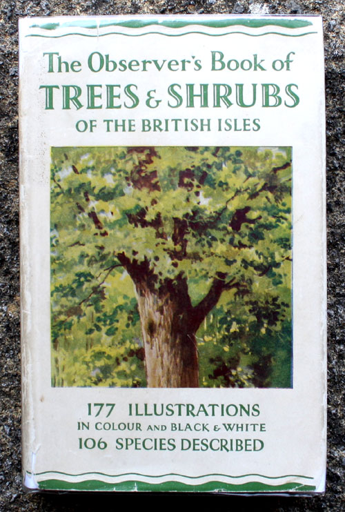 4. The Observer's Book of Trees & Shrubs of the British Isles First Edition Reprint