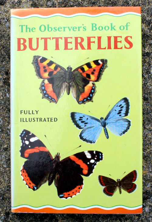 3. The Observer's Book of Butterflies Very Rare Glossy Jacket Edition