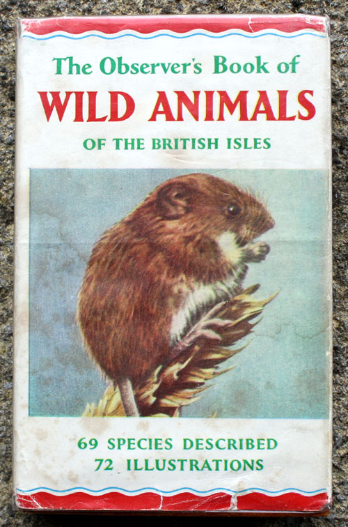 5. The Observer's Book of Wild Animals Of the British Isles