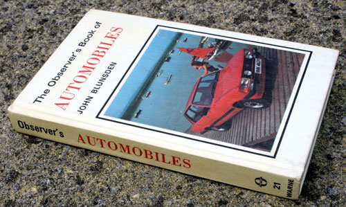 21. The Observer's Book of Automobiles Twenty third Edition