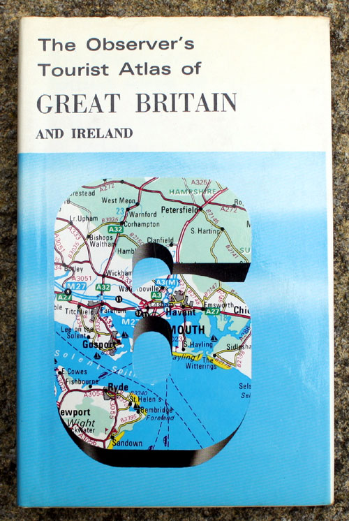 63. The Observer's Tourist Atlas of Great Britain & Ireland Rare Cyanamid Advertising Edition
