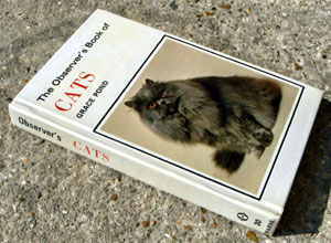 30. The Observer's Book of Cats Laminated Edition with Erratum