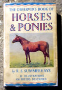 The Observers Book of Horse & Ponies