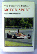 The Observers Book of Motor Sport <br>VERY RARE JACKET