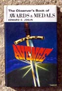 The Observers Book of British Awards & Medals <br>Rare Cyanamid Advertising Edition