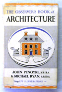 The Observers Book of Architecture <br>!Rare Jacket!