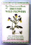 The Observers Book of British Wild Flowers <br>Rare Edition