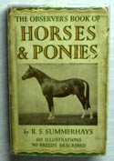 The Observers Book of Horses & Ponies <br>Reprint