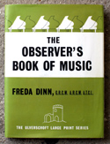 The Observers Book of Music <br>Very Rare Ulverscroft Large Print Edition