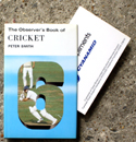 The Observers Book of Cricket <br>Rare Cyanamid Advertising Edition <br>with Compliment Card