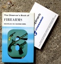 The Observers Book of Firearms <br>Rare Cyanamid Advertising Edition <br>with Compliment Card