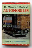 The Observers Book of Automobiles <br>Twelfth Edition <br>Very Rare US Price Variant