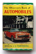 The Observers Book of Automobiles <br>Eleventh Edition <br>Very Rare US Price Variant