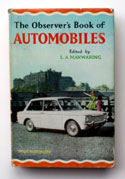 The Observers Book of Automobiles <br>Tenth Edition <br>Very Rare US Price Variant