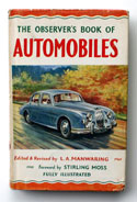 The Observers Book of Automobiles <br>Fourth Edition <br>Very Rare US Price Variant