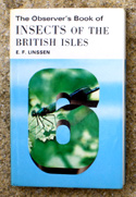 The Observers Book of Insects <br>Of the British Isles <br>Rare Cyanamid Advertising Edition