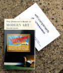 The Observers Book of Modern Art <br>Rare Cyanamid Advertising Edition <br>with Compliment Card