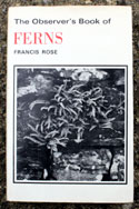 The Observers Book of Ferns <br>Rare Black & White Jacket