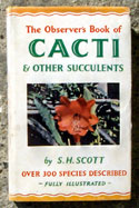 The Observers Book of Cacti <br>Rare Edition with Error