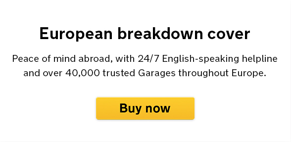 AA European Breakdown Cover